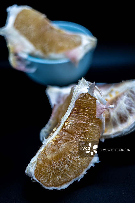 柚子的食用价值及功效.沙田柚的产地图片素材