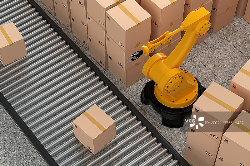 3D传书袋上的纸箱图片素材