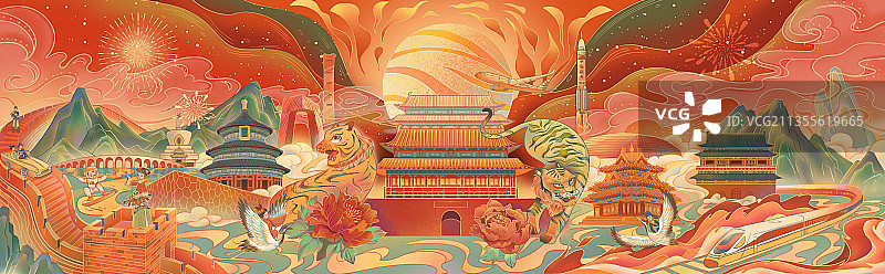 北京虎年图片素材