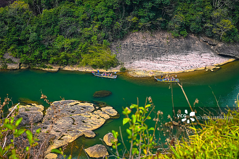 九曲溪图片素材