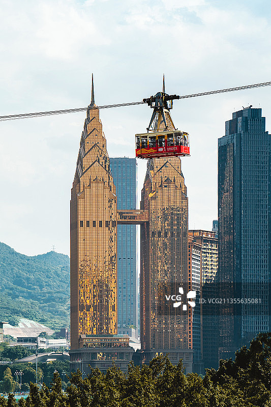 重庆长江索道图片素材