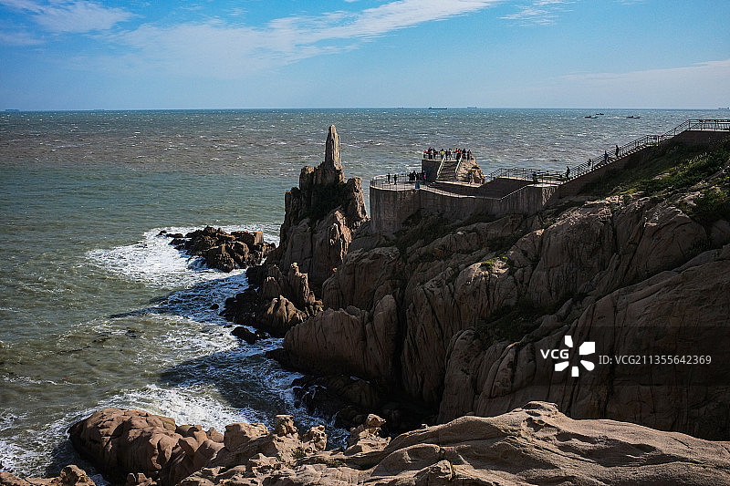 荣成，成山头图片素材