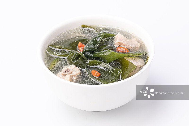 海带排骨汤图片素材