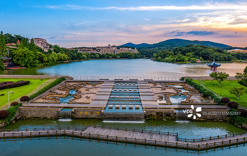 中国江苏省南京市浦口区珍珠泉图片素材