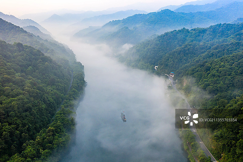湖南省资兴市东江图片素材