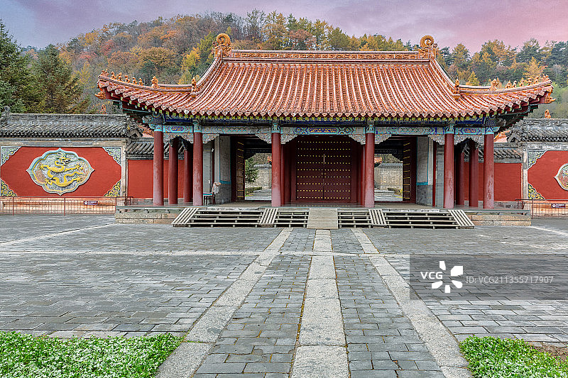 清王朝发源地-清永陵图片素材