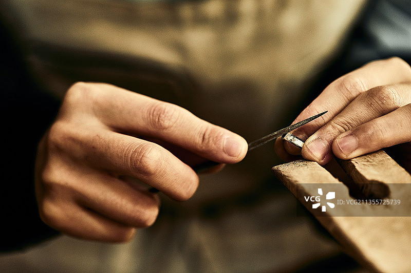 采购产品工艺，戒指，珠宝，定制，车间，工艺图片素材