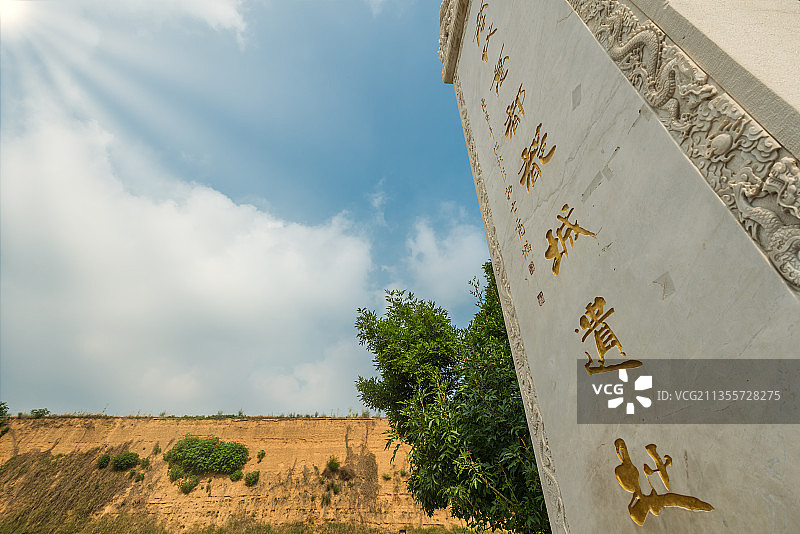 中国河南郑州商代毫都都城遗址图片素材