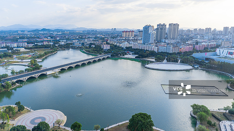 鹰潭东湖公园图片素材