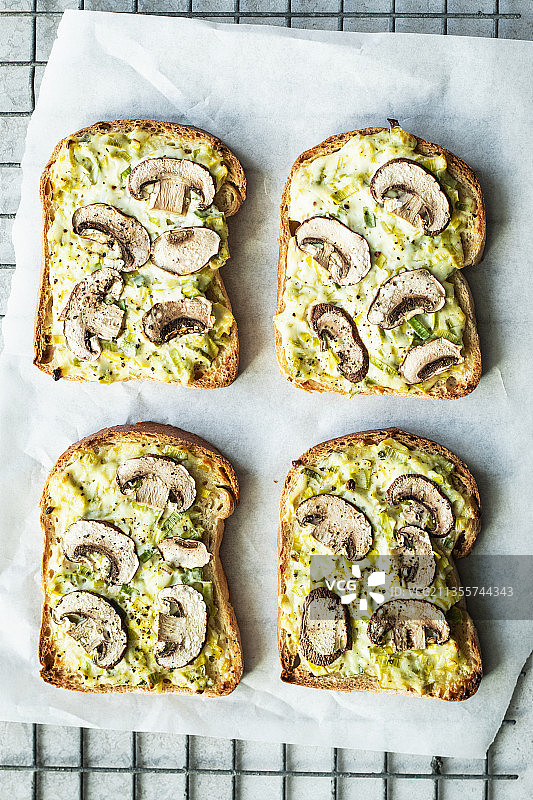 燕麦火焰烤饼图片素材