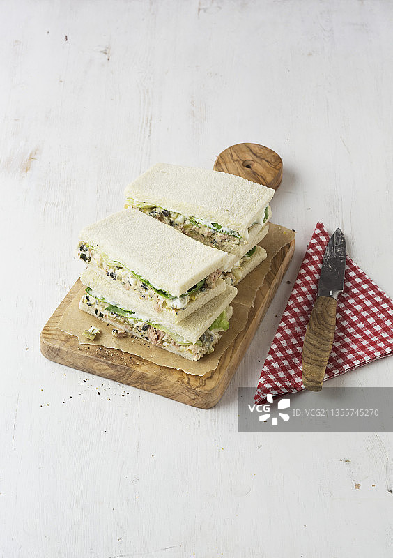 金枪鱼馅夹饼图片素材