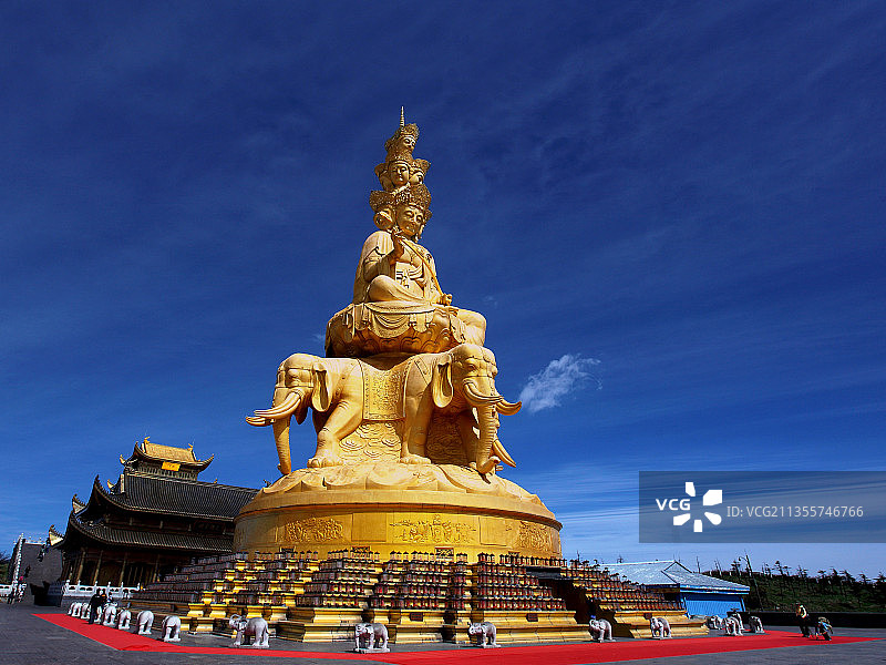 十方普贤 峨眉山图片素材