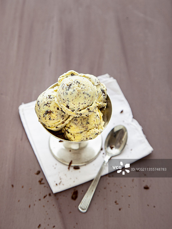 意式奶酪冰淇淋图片素材