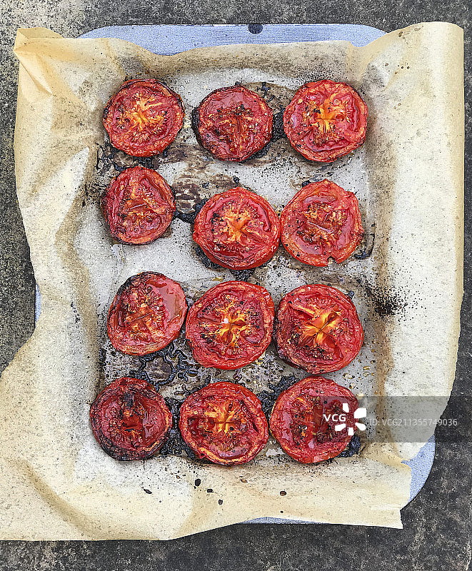 慢烤番茄图片素材