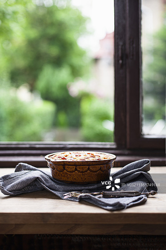 樱桃焗粗麦粉图片素材