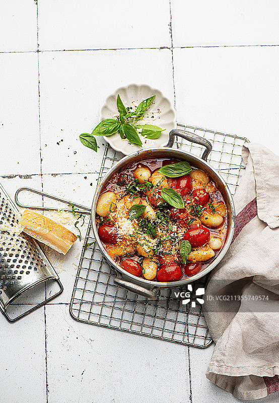 番茄酱土豆面疙瘩图片素材