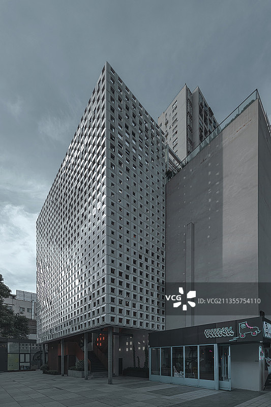 上海陕康里街区一角图片素材