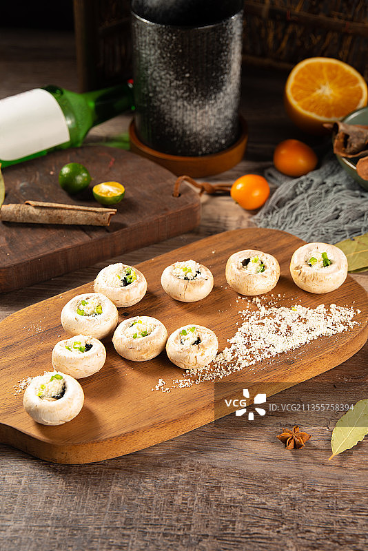 黑松露口蘑图片素材