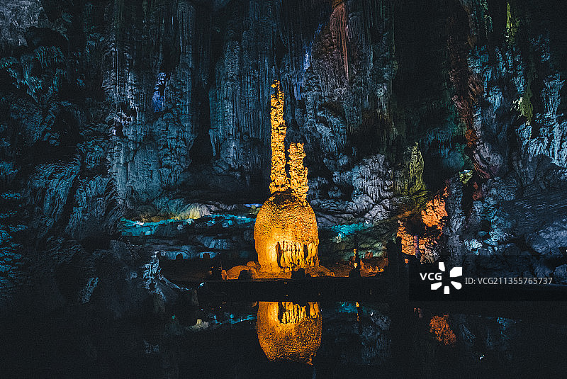 织金洞将军盔图片素材