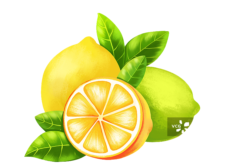 写实柠檬元素图片素材