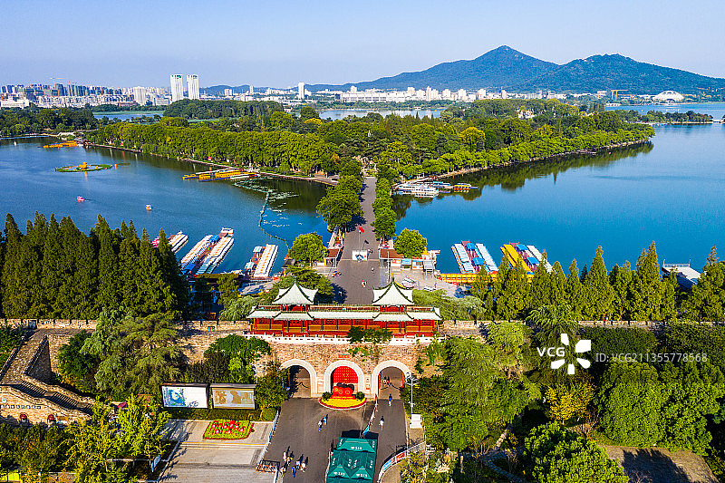 南京玄武湖公园图片素材