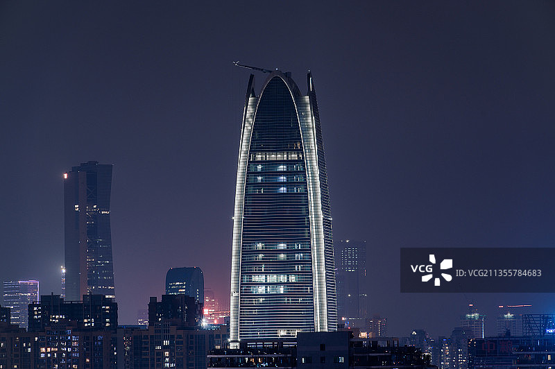 宝安第一高楼图片素材