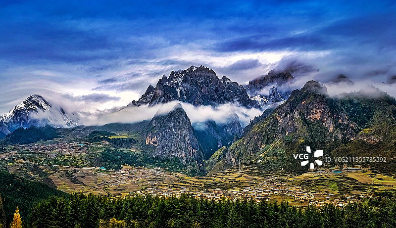 扎尕那图片素材