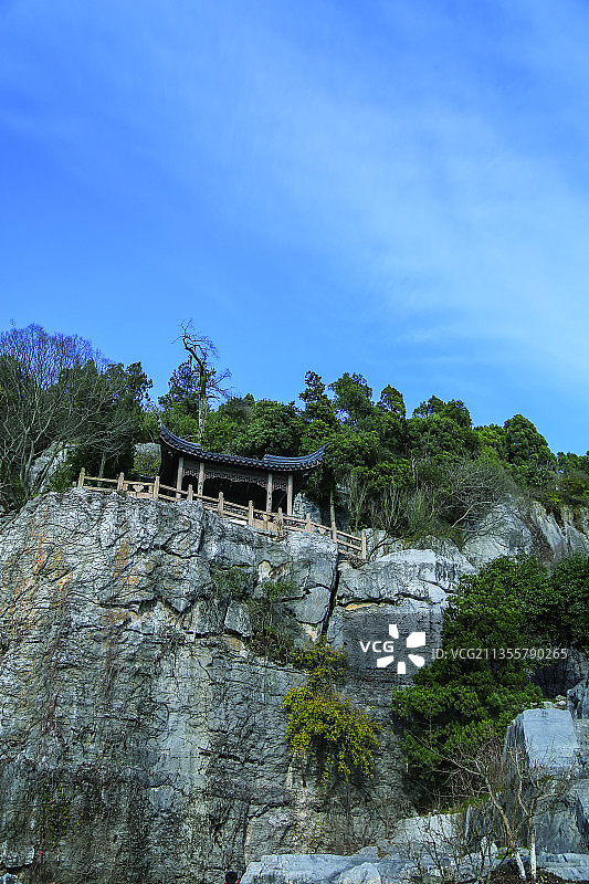苏州太湖西山岛：石公山自然风光图片素材