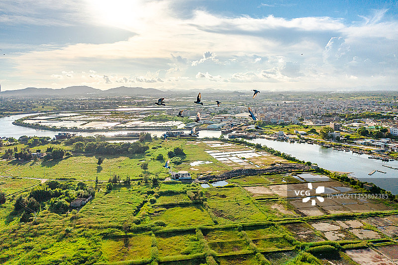 中国广东省汕尾市陆丰市甲子镇图片素材