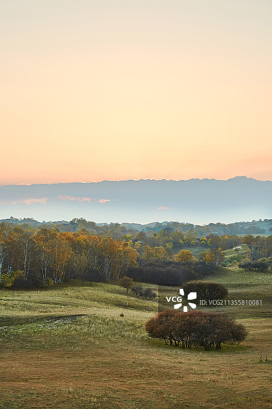 内蒙古赤峰市克什克腾旗乌兰布统风光图片素材