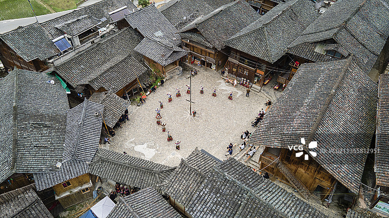 古寨欢歌图片素材