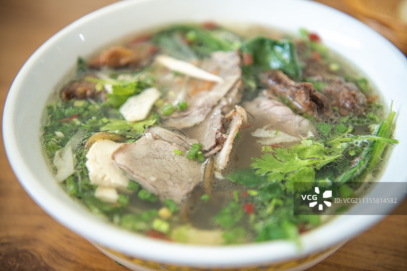 新疆美食丸子汤图片素材