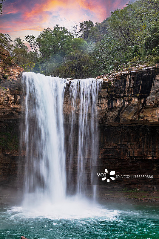 红豆峡小景--瀑布6024图片素材