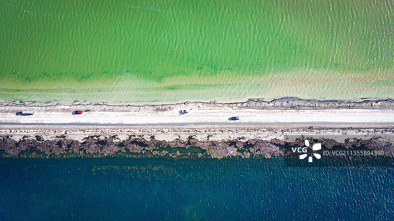 西台吉乃尔湖图片素材