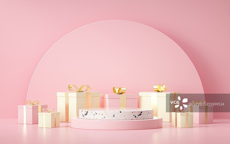 产品展台三维图形场景背景图片素材