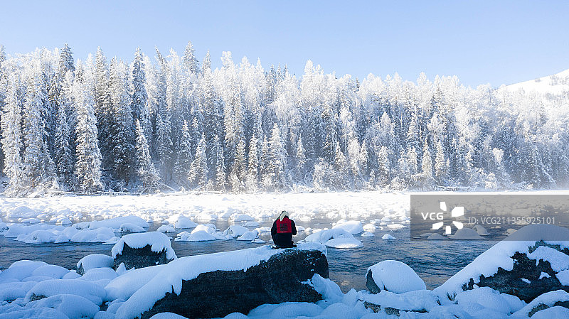冥想者图片素材