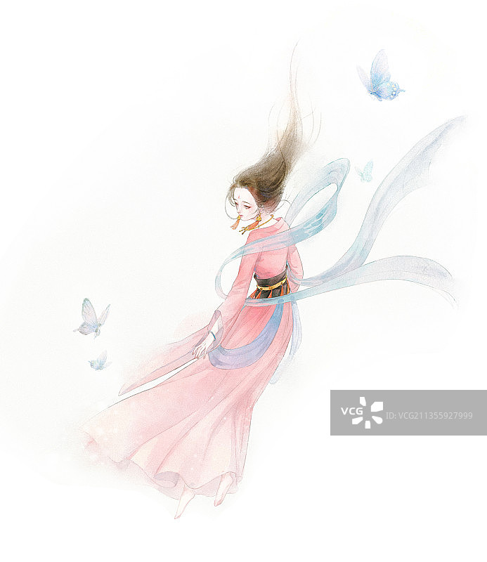 芙蓉花仙图片素材