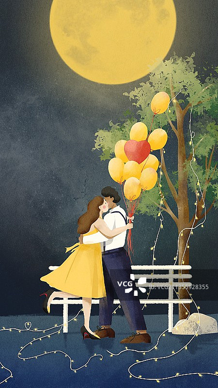 花好月圆图片素材