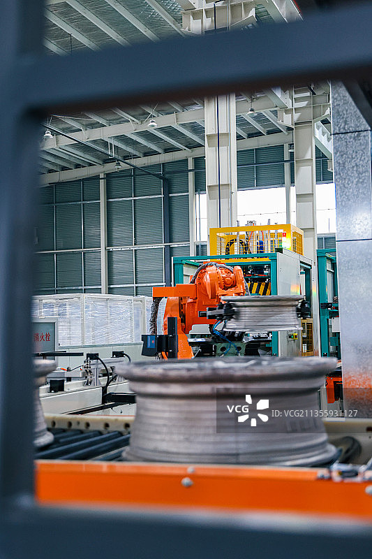 工业智慧化生产线图片素材