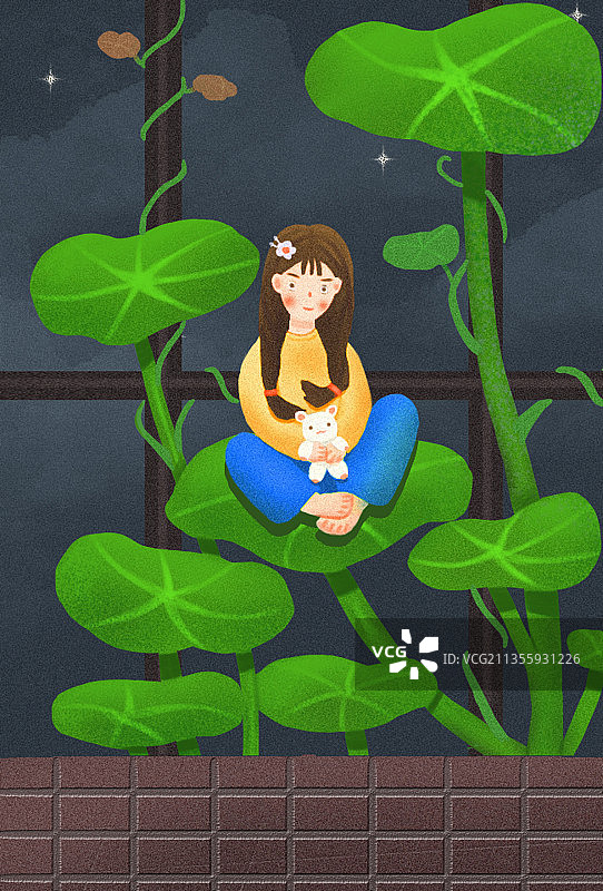 拇指姑娘图片素材