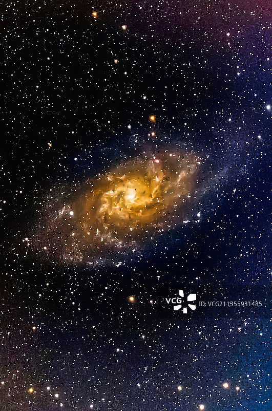 三角座星系Messier 33;NGC 598图片素材