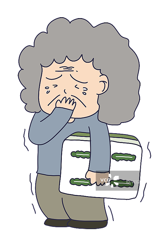 元素：赌博打麻将的老人图片素材