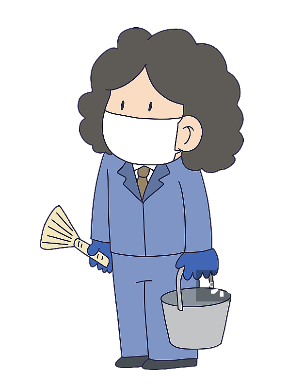 元素：保洁阿姨图片素材