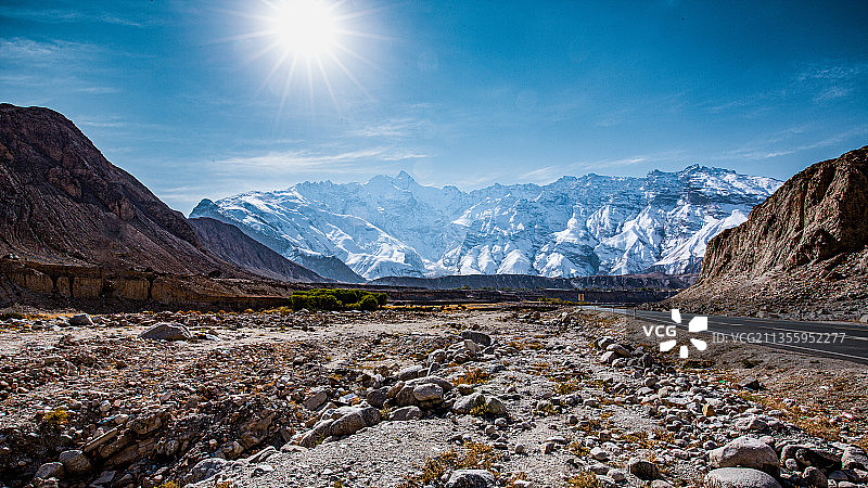 喀喇昆仑公路图片素材