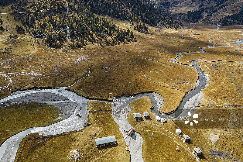 道孚县龙灯草原 道孚县龙灯乡龙灯草原 道孚县龙灯格萨尔草原图片素材