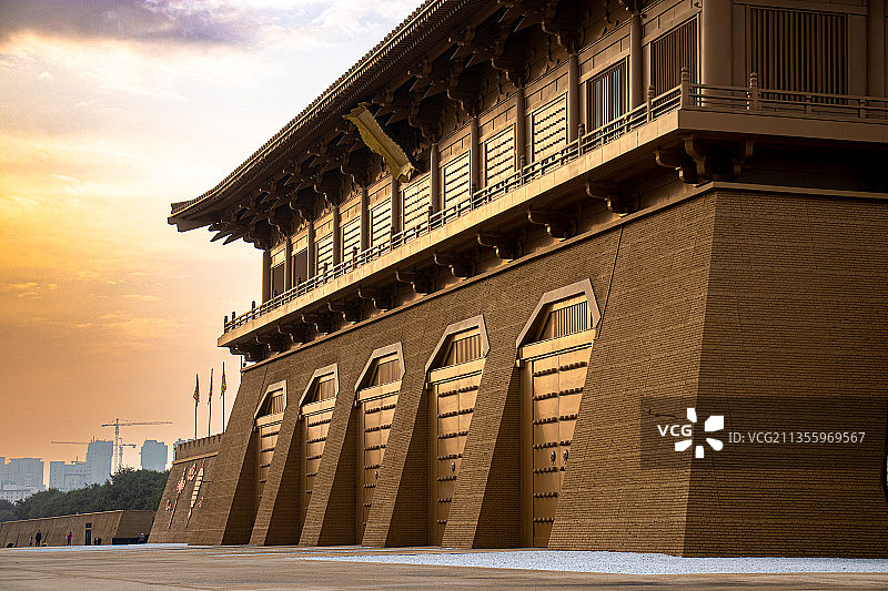 西安大明宫图片素材