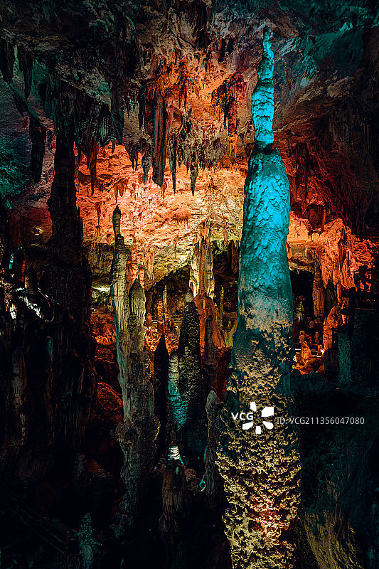 九乡溶洞风光图片素材