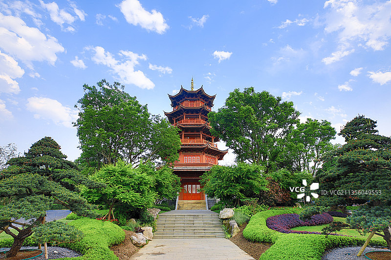 毕节奢香古镇图片素材