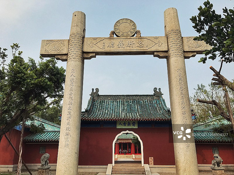 台湾台南延平郡王祠图片素材