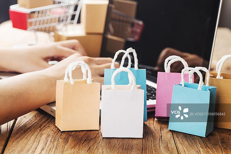 网购概念图片素材